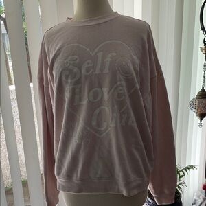 4X$20 Grayson Threads Pink Self Love Club Sweater 4X$20